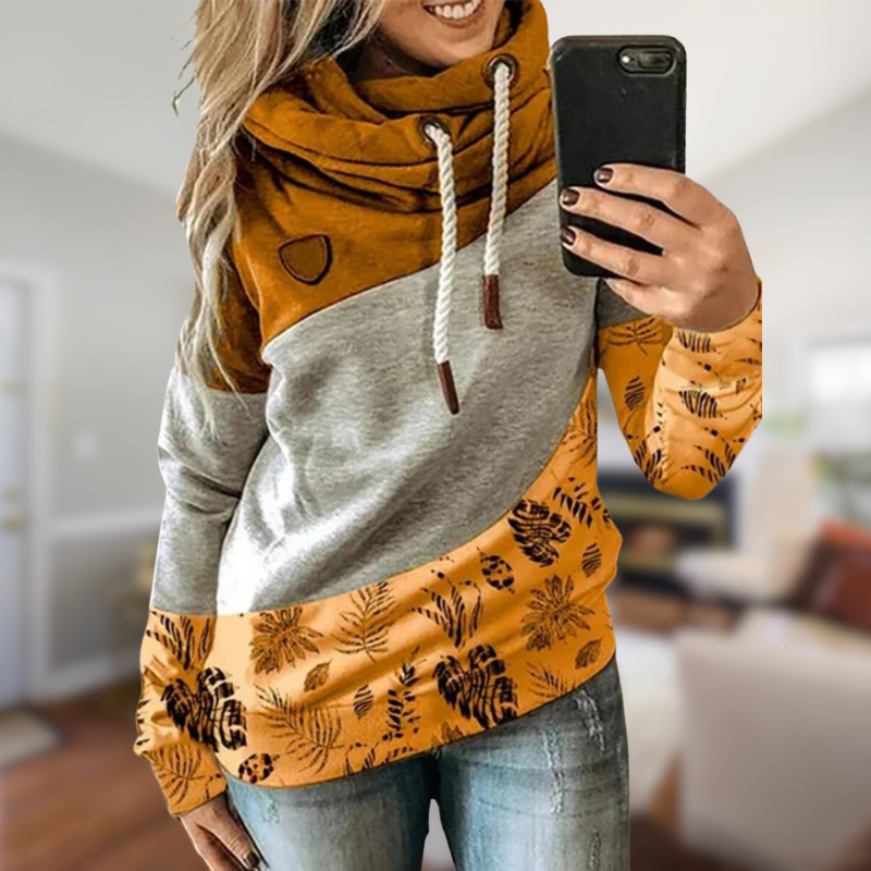 Modieuze Hoodie Sweater met lange mouwen voor dagelijks gebruik